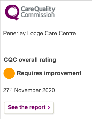 Penerley Lodge CQC rating